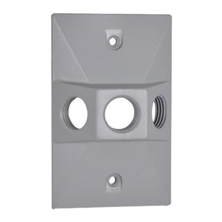 Hubbell ME GRY WP Lamp Cover RE-3X